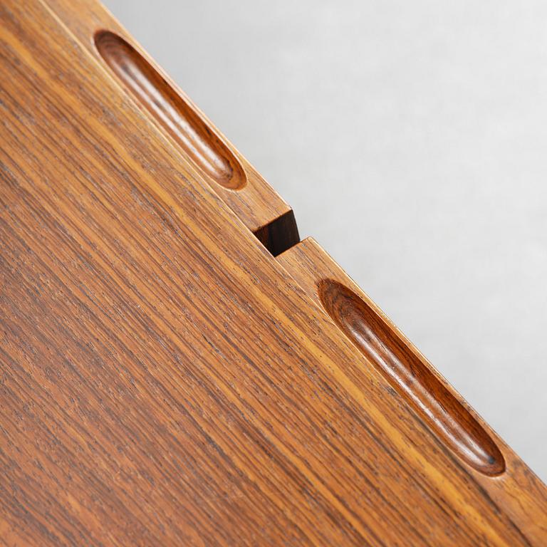 Ib Kofod-Larsen, a rosewood veneered sideboard model "501" from the "Ib 500" series, Seffle Möbelfabrik, Sweden, 1960s.