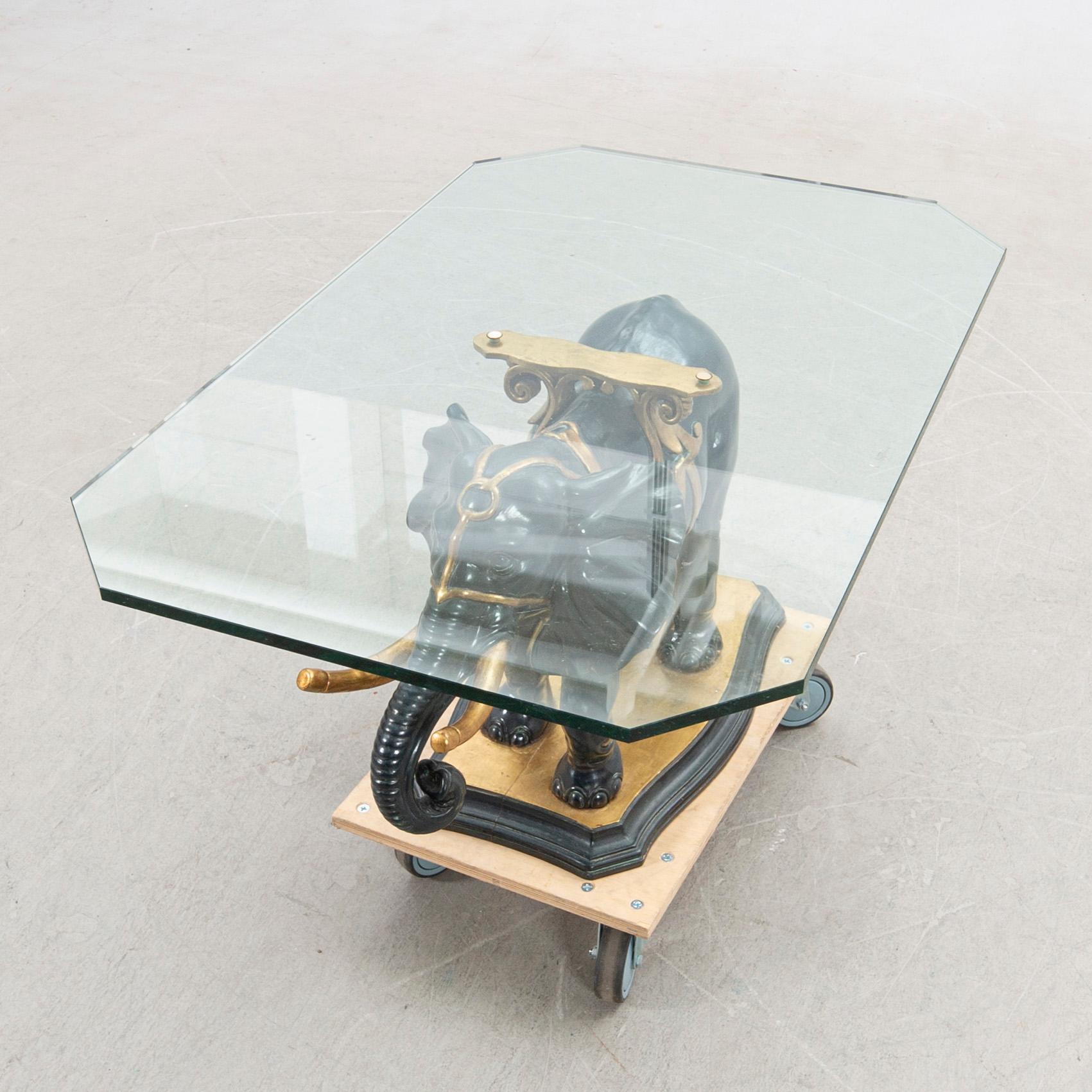 Coffee table, late 20th century.
