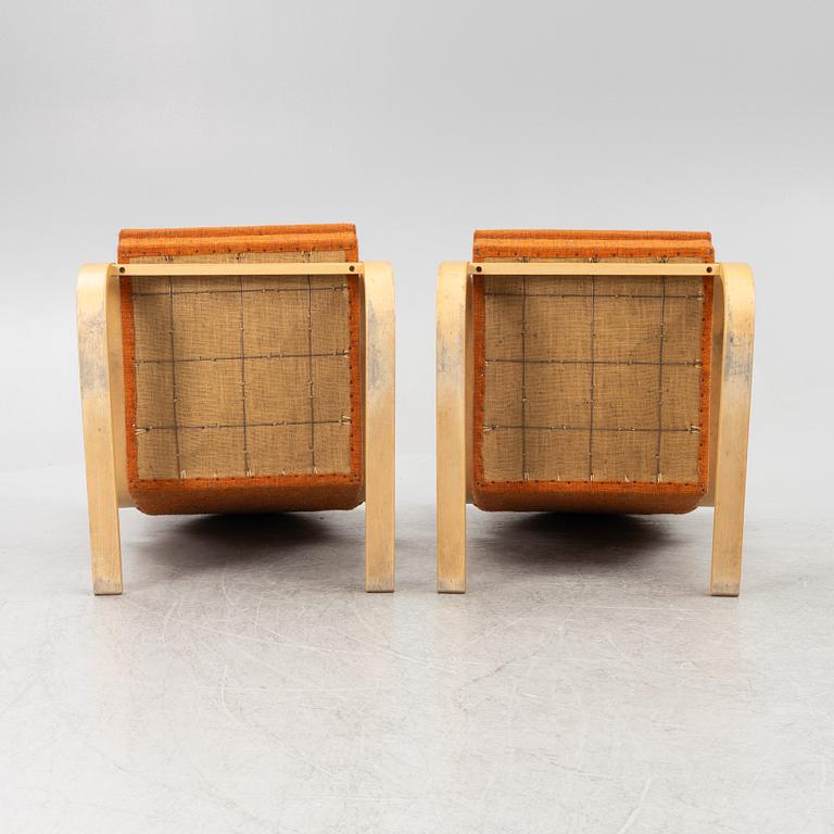 Alvar Aalto, armchairs, a pair, model 401, Artek, Finland.