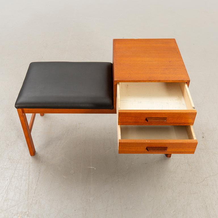 Hallmöbel, teak, Sweden, 1960-tal.