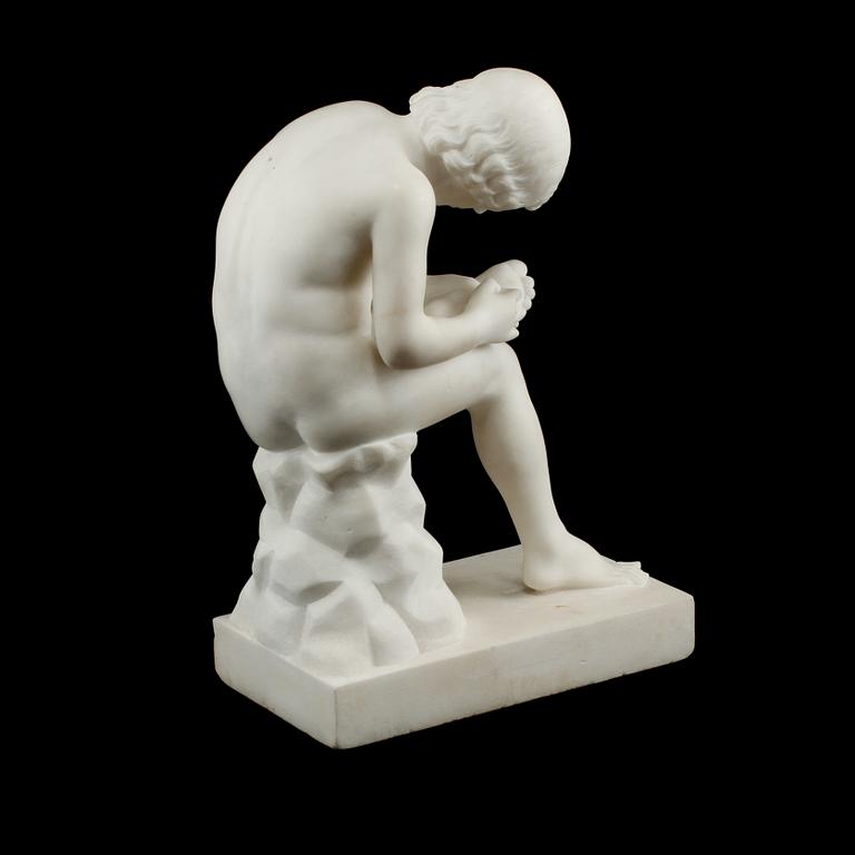 SKULPTUR, marmor, 1900-talets första hälft.