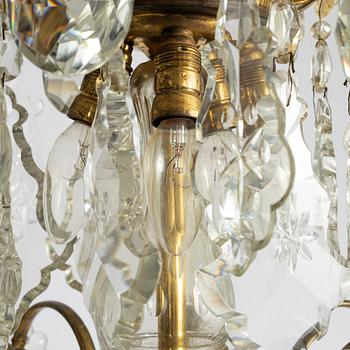 Chandelier, Baroque style, 20th century.