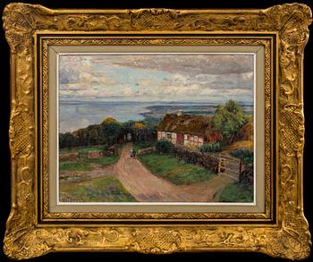 OLOF KRUMLINDE, olja på duk, signerad.