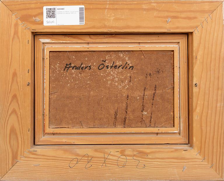 ANDERS ÖSTERLIN, olja på pannå signerad och daterad 1945.