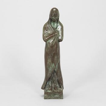 Tuntematon kuvanveistäjä, 1900-luku, naisfiguuri.