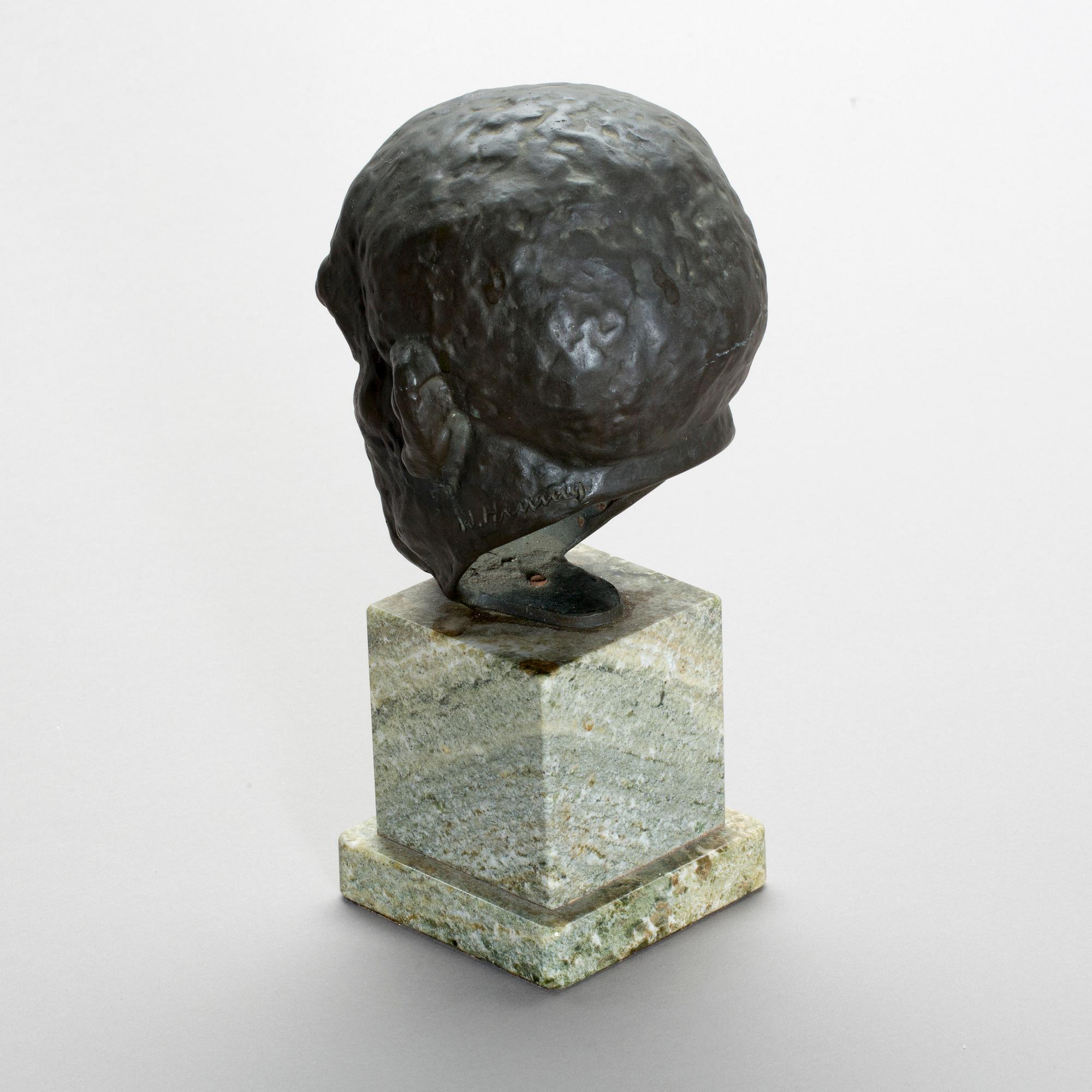 WILHELM HENNING, skulptur, brons, signerad.
