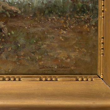 Severin Nilson, Summer Landscape with Lake.