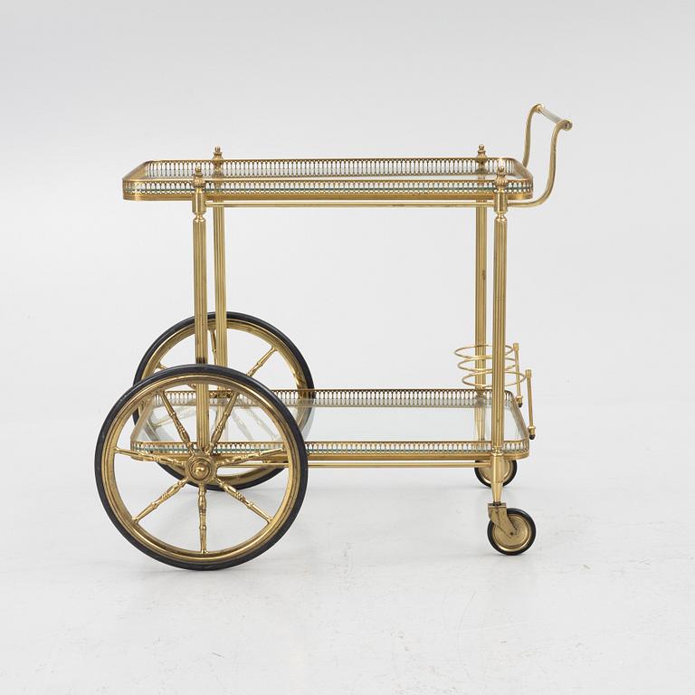 A serving cart, second half of the 20th century.