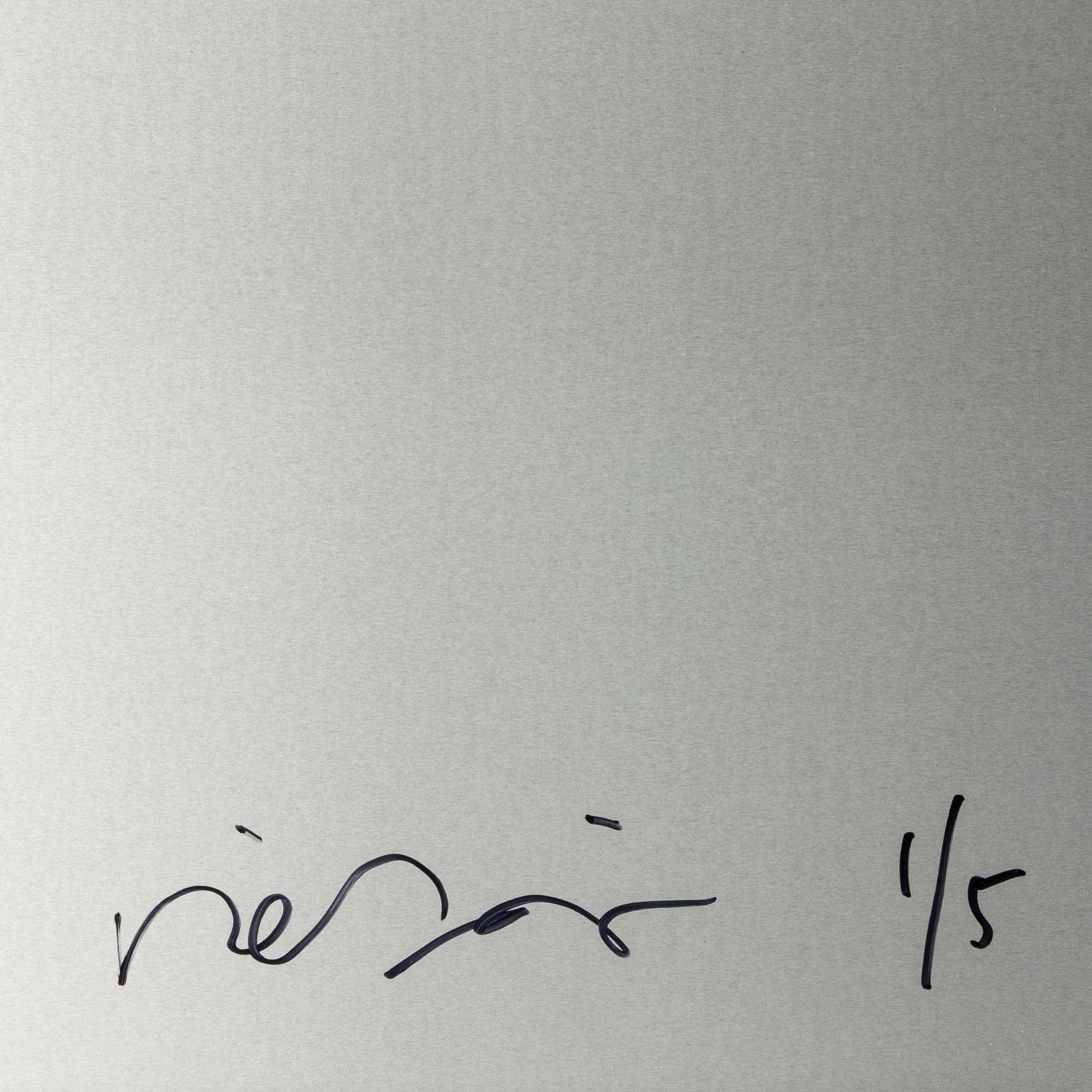 Victoria Einarsdotter, fotografi signerad och numrerad 1/5 a tergo.