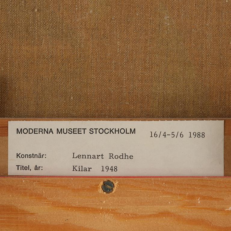 Lennart Rodhe, "Kilar".