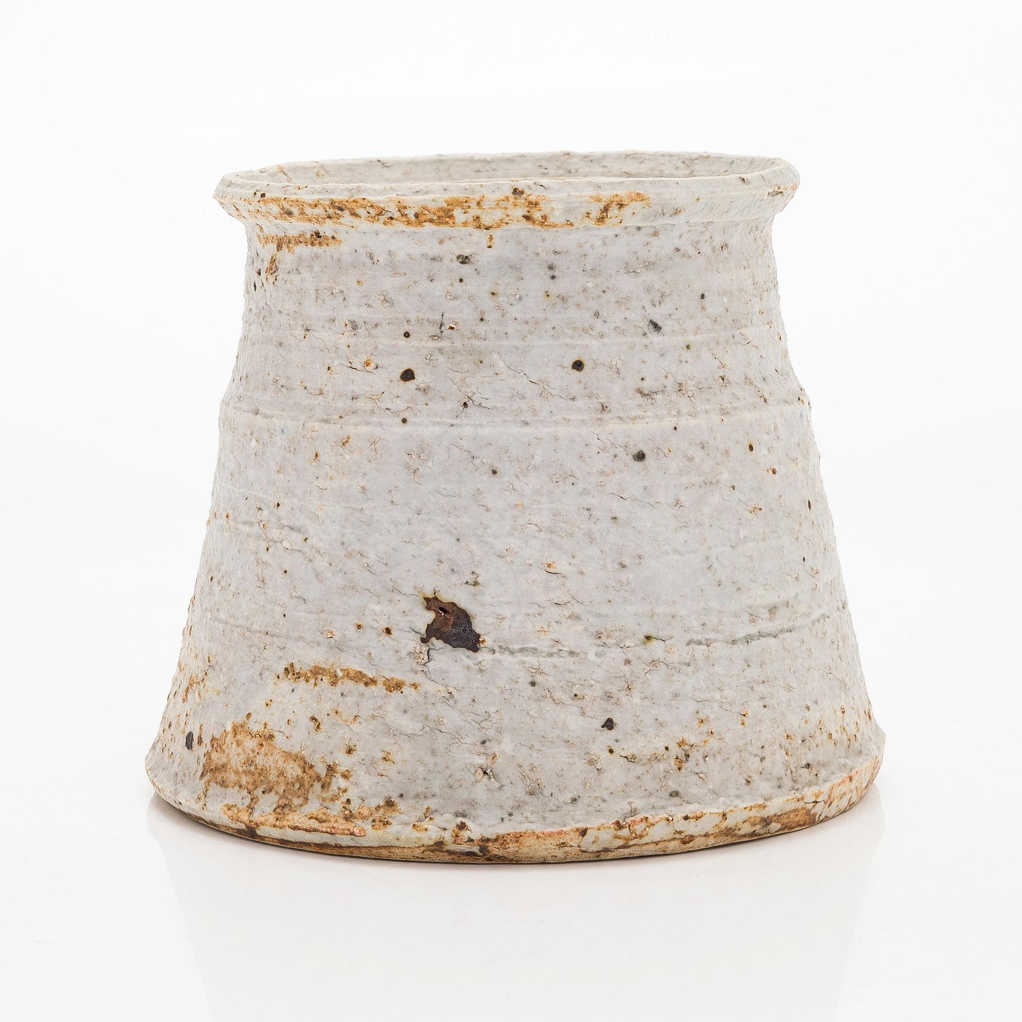 Kyllikki Salmenhaara, maljakko, kivitavaraa, signeerattu KS ARABIA.