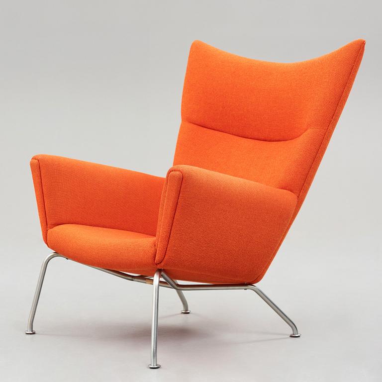 HANS J WEGNER, a "Wing Chair" for AP-stolen, Denmark, 1960's.