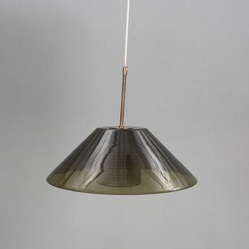 TAKLAMPA, Carl Fagerlund, Orrefors, 1900-talets mitt.