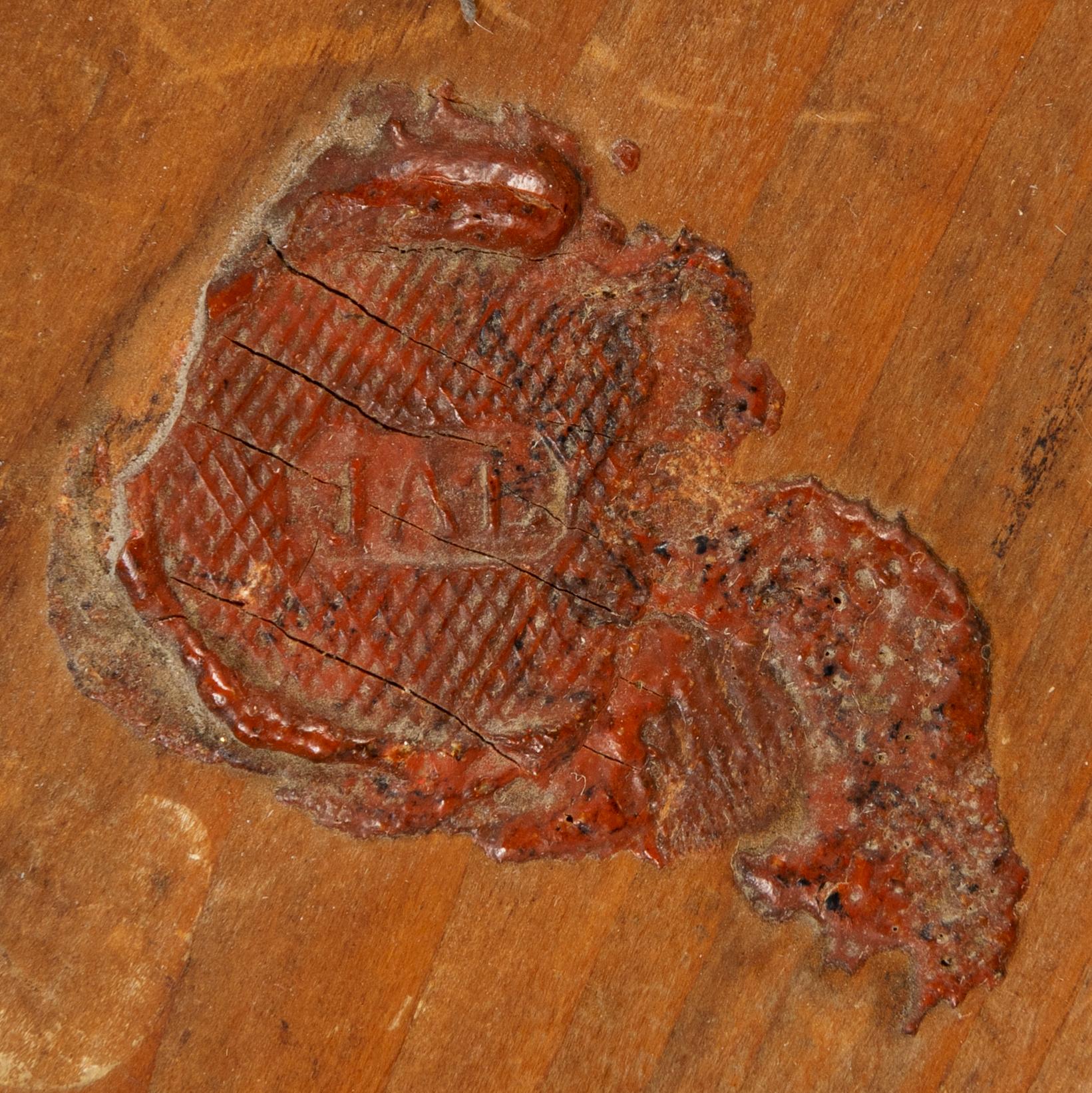 Spegellampetter, ett par, sannolikt Göteborgsarbeten, 1800-talets mitt.