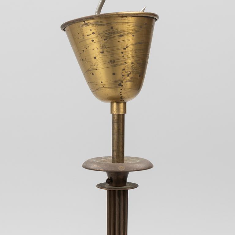 A ceiling lamp, Swedish Modern, second quarter of the 20th century.