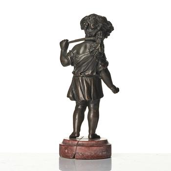 A 19th century bronze sculpture.
