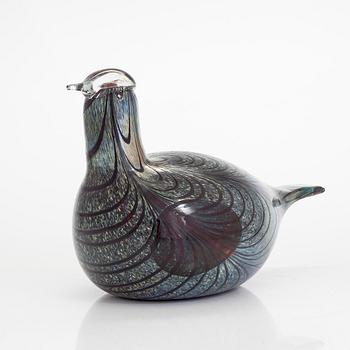 Oiva Toikka, A glass bird, signed O. Toikka Nuutajärvi.