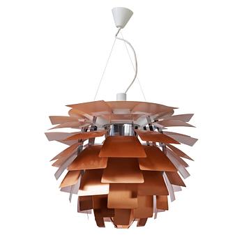 25. A Poul Henningsen copper 'Artichoke' ceiling lamp, Louis Poulsen, Denmark.
