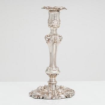 Waterhouse, Hodson & Co, ljusstakar, ett par, sterlingsilver, Sheffield 1832.