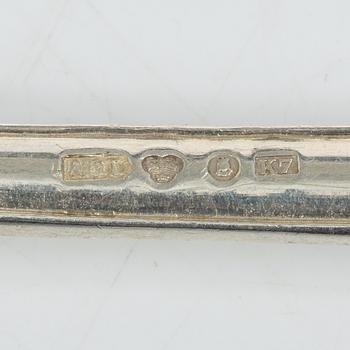 A 69 piece silver cutlery service, model "Empire", including C.G. Hallberg, 20th century.