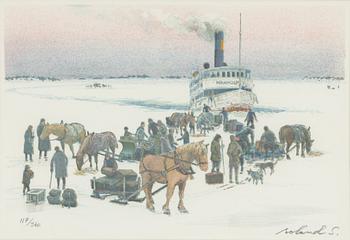 Roland Svensson, "Möte på isen".