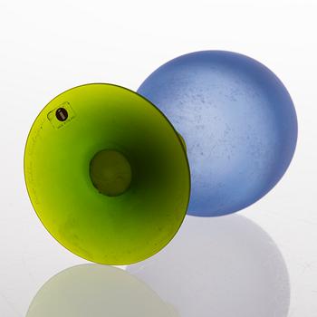 A DECANTER, "Oz" Pro Arte, signed Oiva Toikka, Nuutajärvi.