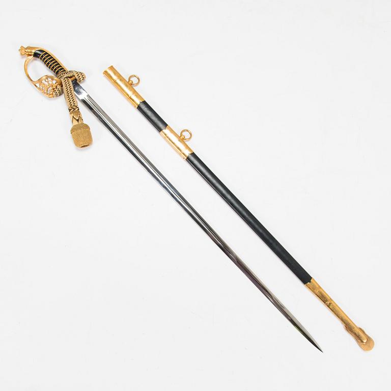 Officer's sword, infantry, M1922, Finland, latter half of the 20th century.