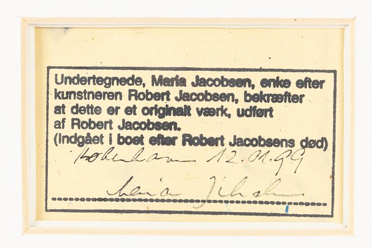 Robert Jacobsen, Composition.