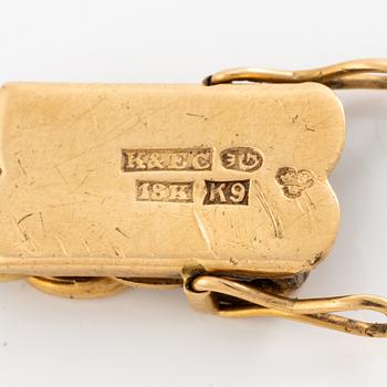 Bracelet. 18K gold, x-link.