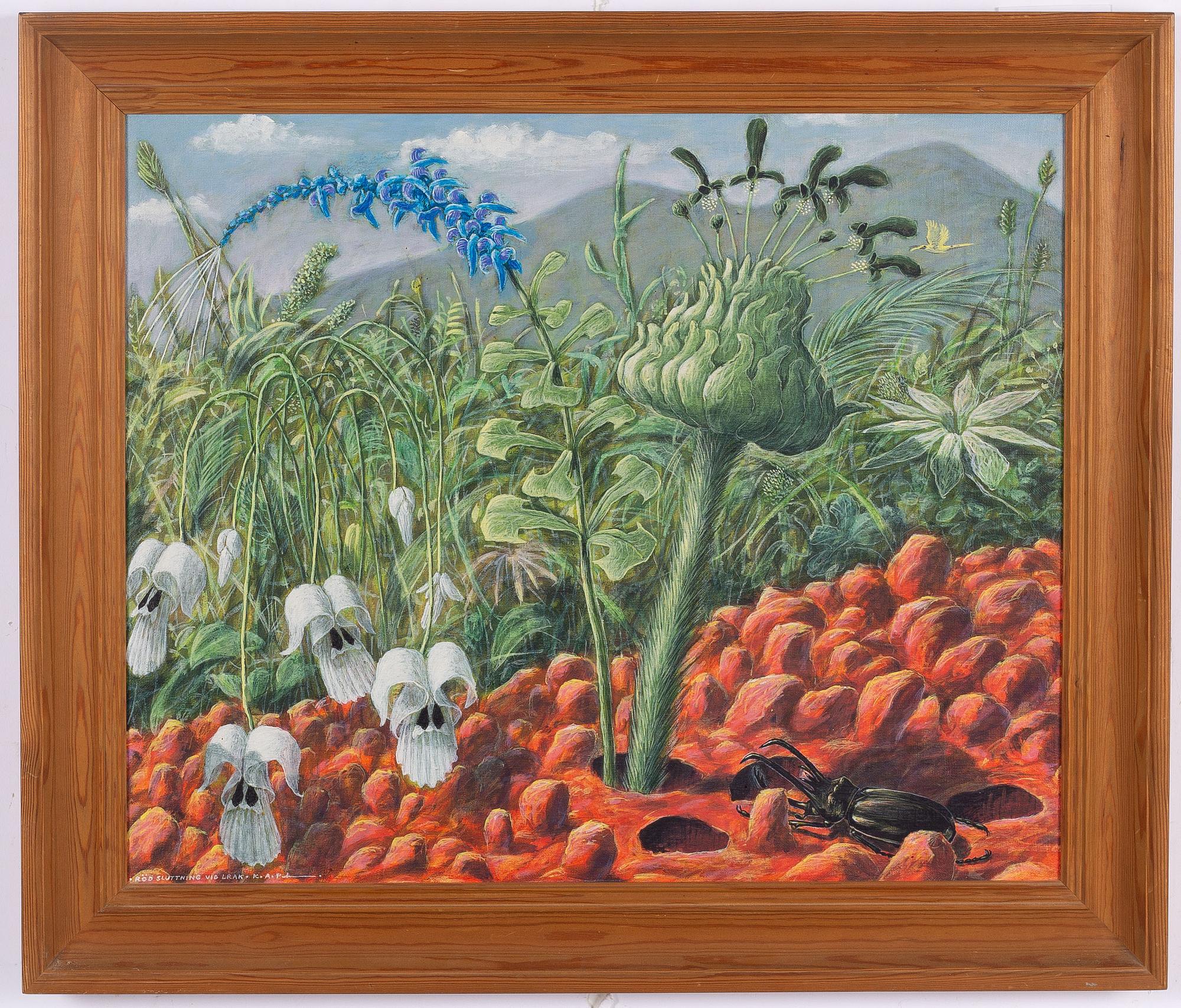 Karl Axel Pehrson, "Röd sluttning vid Lrak".