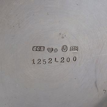 SKÅL, silver, CG Hallberg, Stockholm, 1928. Vikt 323,9 g.