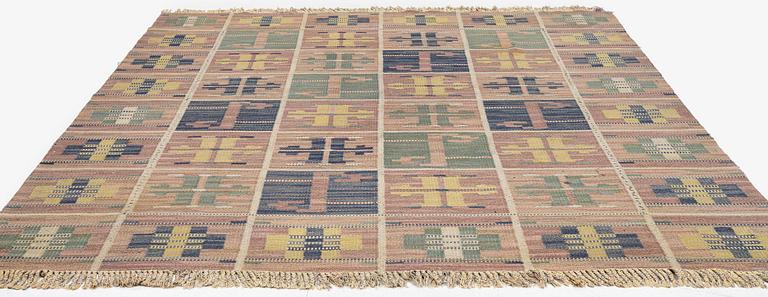 Märta Måås-Fjetterström, a carpet, 'Ulriksdal', flat weave, c. 300 x 234 cm, signed MMF.