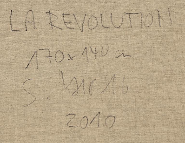 Stefan Hirsig, oil on canvas, signed and dated 2010 verso.