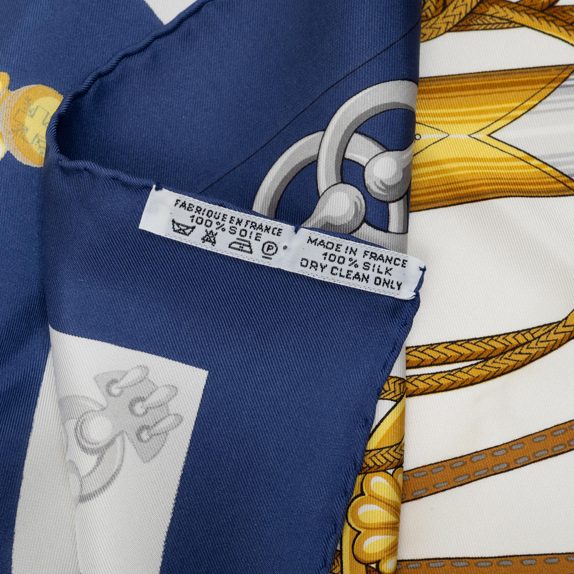 Hermès, scarf, "Cliquetis".