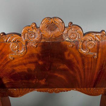 KARMSTOLAR, 2 st, biedermeier, Ryssland 1800-tal.