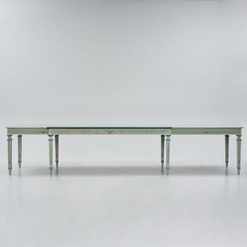 Carl Malmsten, a grand Swedish Grace dining table, cabinetmaker Albin Johansson, Stockholm, for Villa Kvikkjokk, 1927.