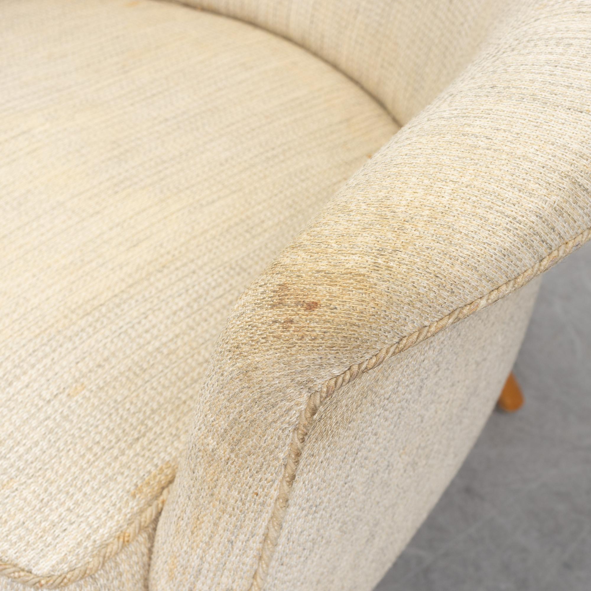 Kerstin Hörlin-Holmquist, a 'Stora adam' lounge chair from the series 'Paradiset', Triva, Nordiska Kompaniet.