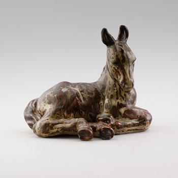 FIGUR, stengods, Knud Kyhn, Royal Copenhagen, Danmark.