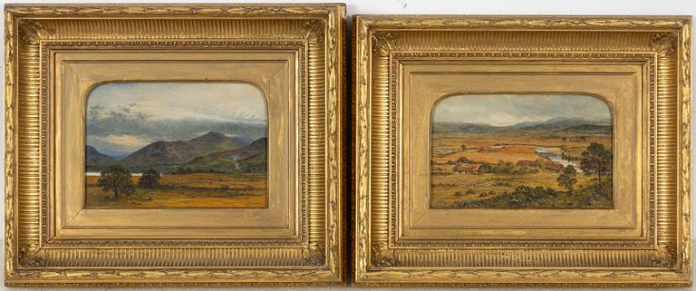 Waller Hugh Paton, Landscape, a pair.