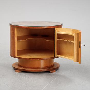 A mid 20th Century birch drinks table.