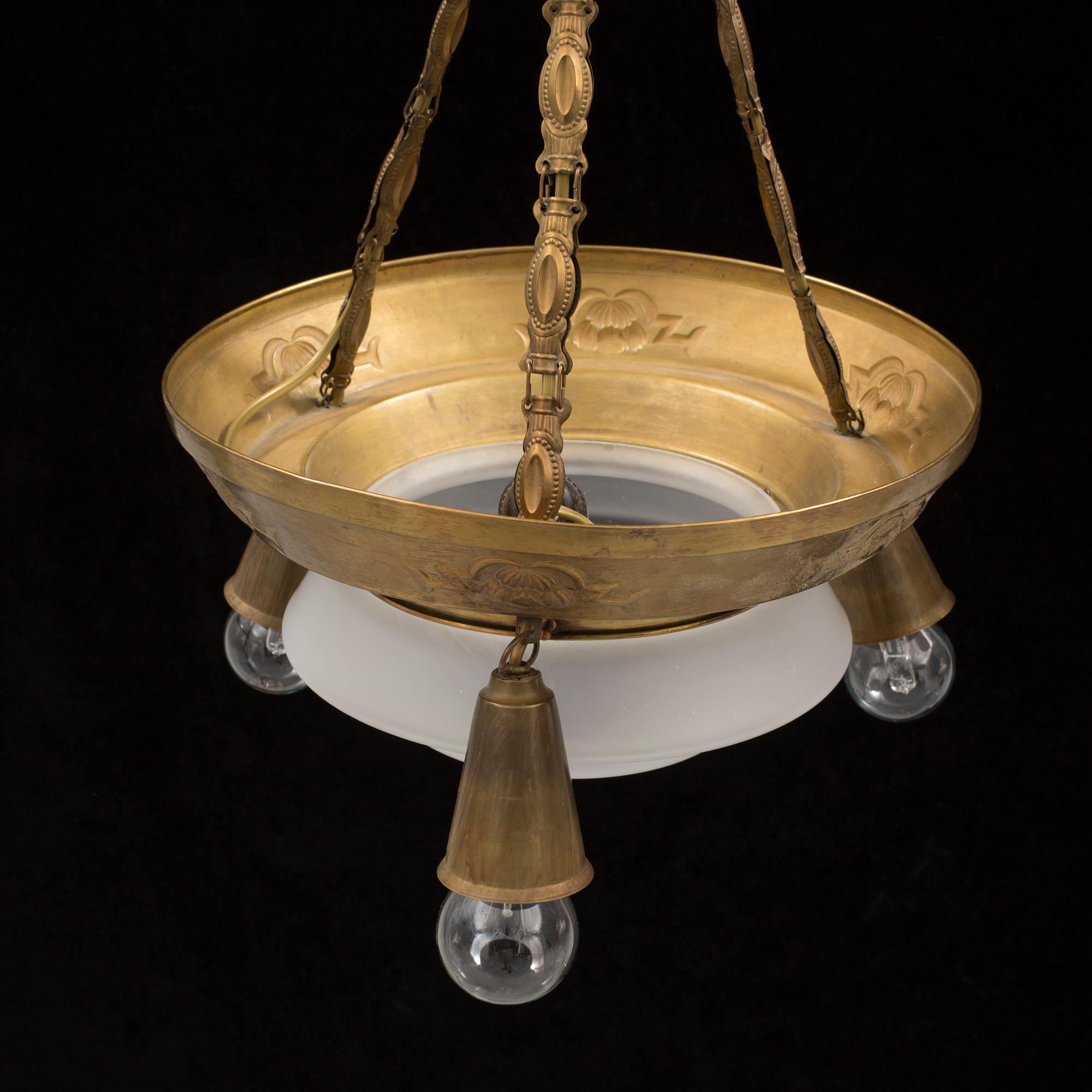 A ceiling lamp, 1920´s.