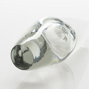 Timo Sarpaneva, veistos, "Orkidea", signeerattu Timo Sarpaneva Iittala -55. Malli muotoiltu 1954.