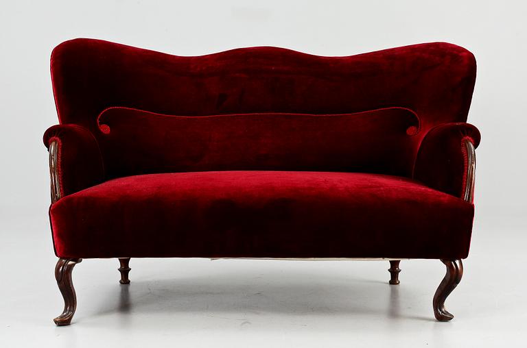 SOFFA, nyrokoko, 1800-talets hälft.