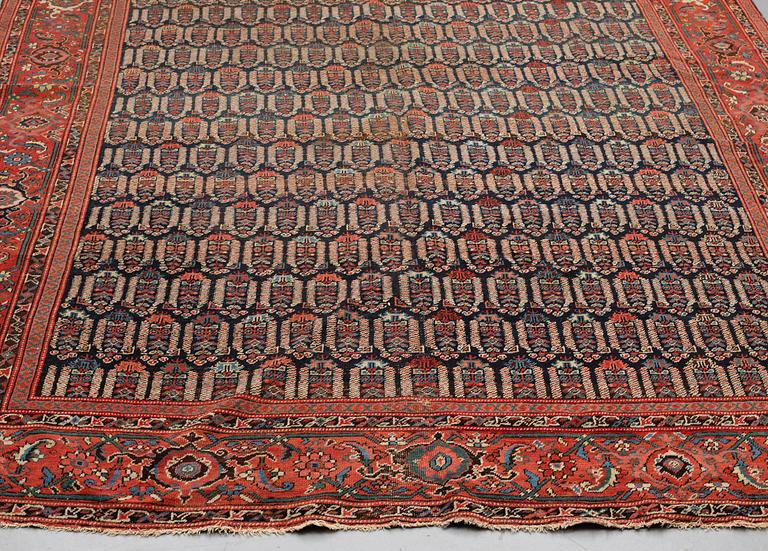 A carpet, Antique North west persian, ca 522 x 219 cm.