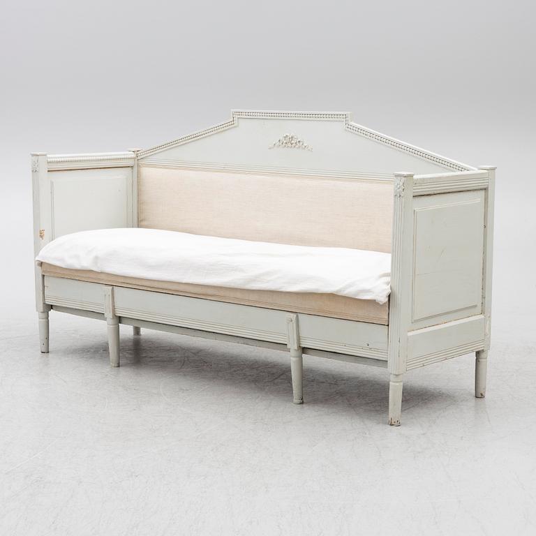 Sofa, Gustavian, circa 1800.