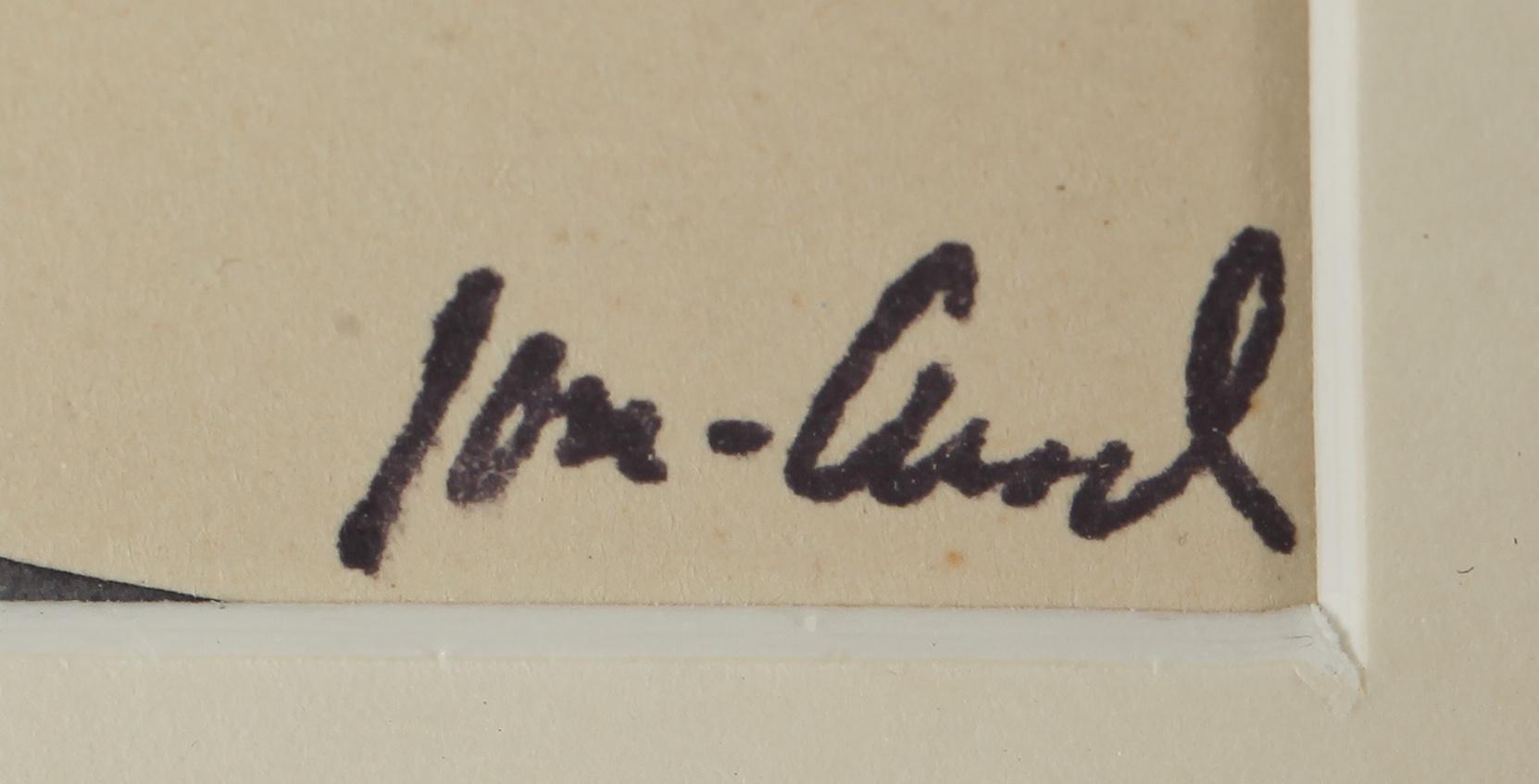 JOHN JON-AND, akvarell, stämpelsignerad.