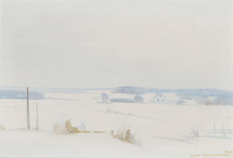 Eero Nelimarkka, Vinter på slätten.