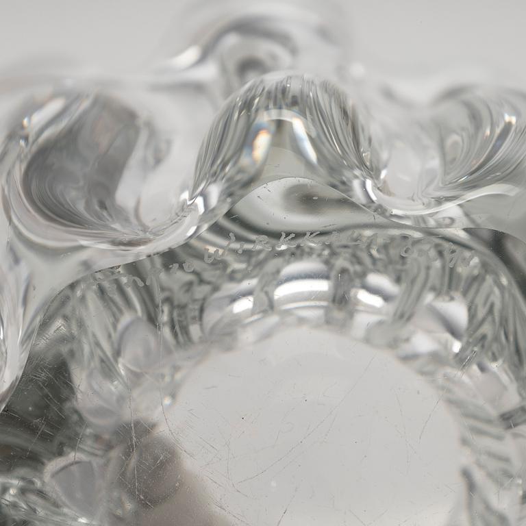 Tapio Wirkkala, vaser, 2 st, "Kalvolan kanto" (Stubbe), signerade Tapio Wirkkala 3241.