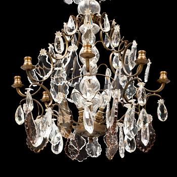 An early 20th Century rococo style chandelier.