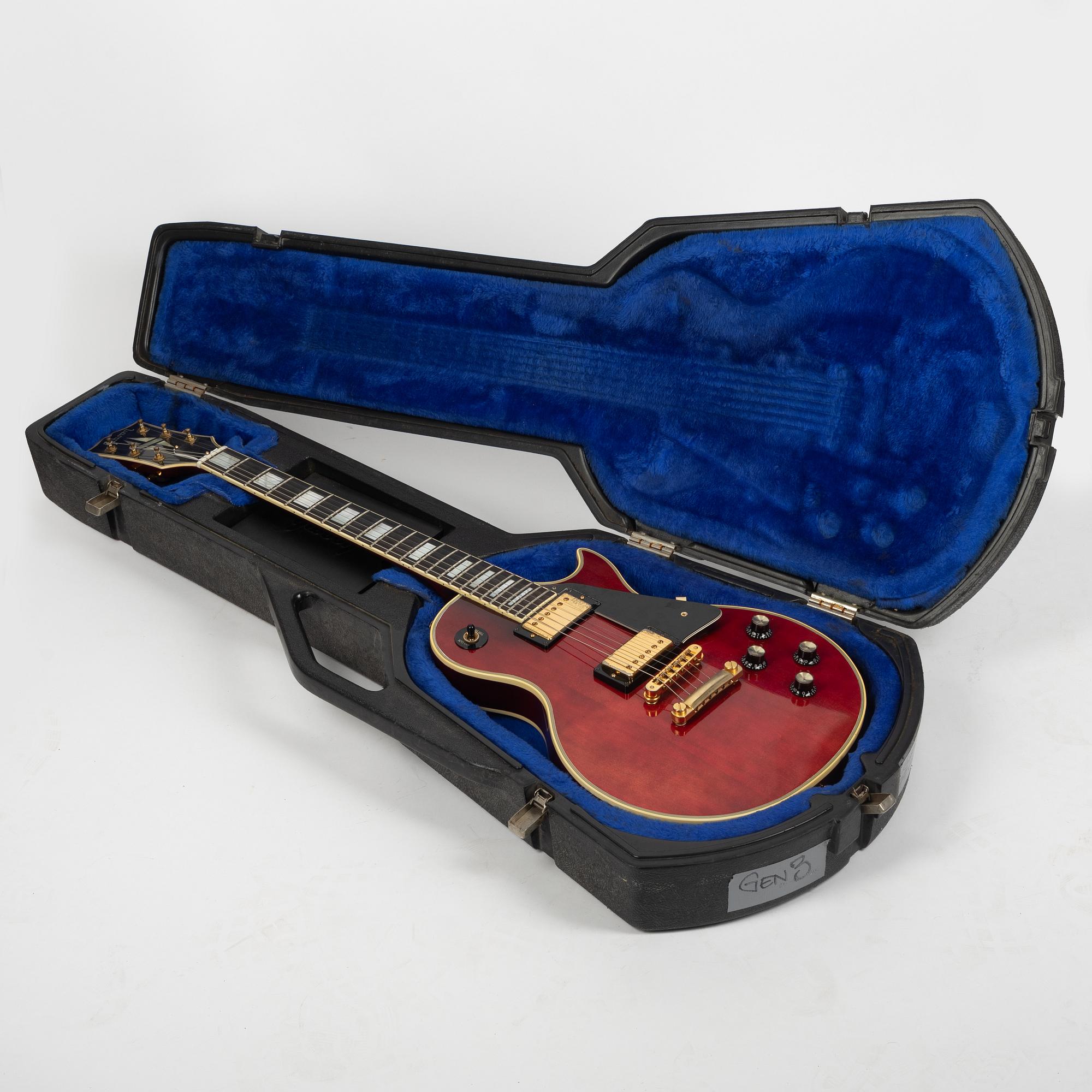 Gibson, "Les Paul Custom", electric guitar, USA, 1979.